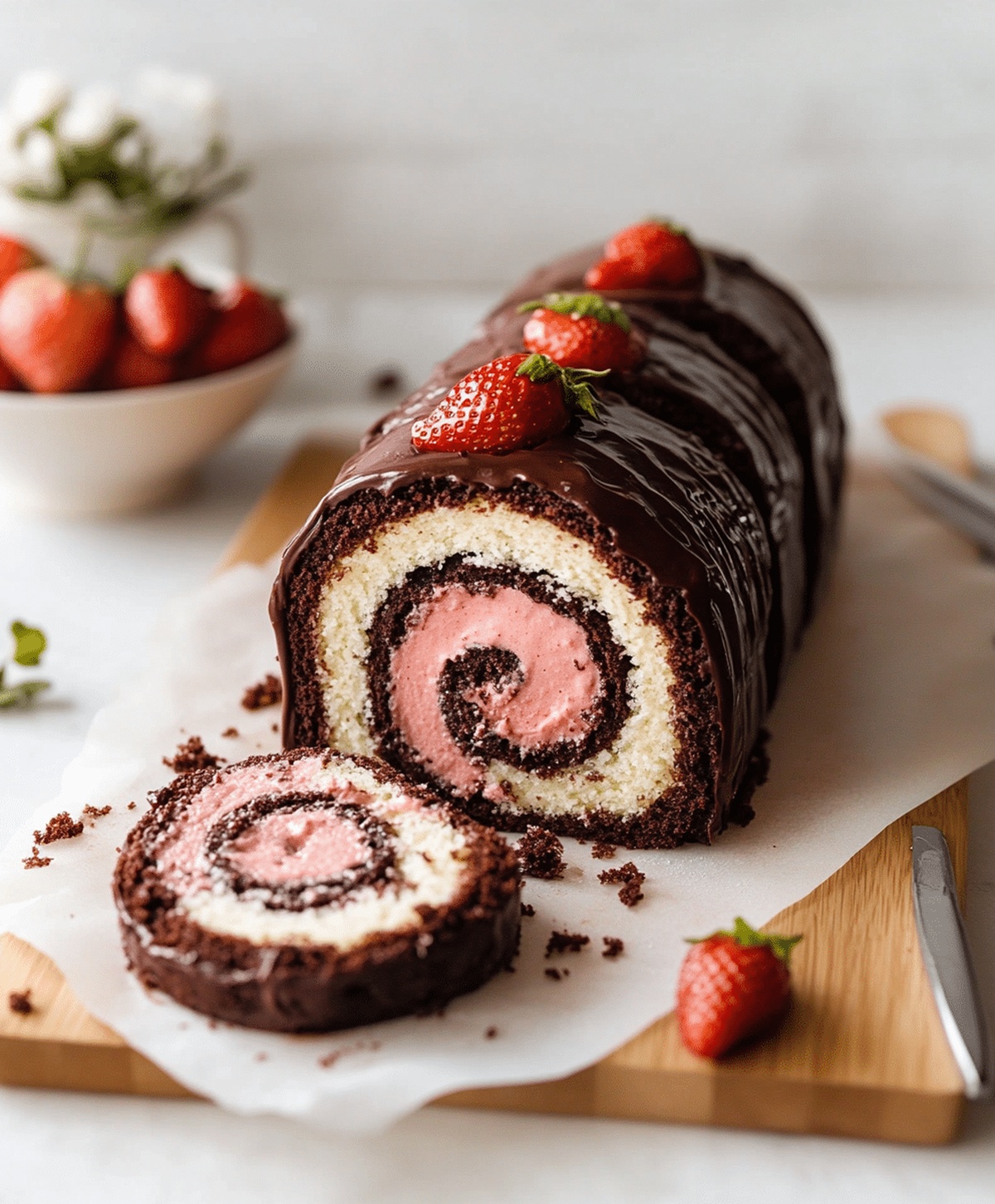 Chocolate Cake Roll Recipe