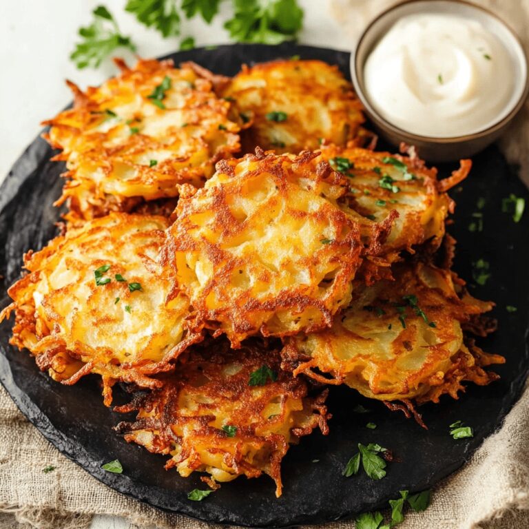 Easy Potato Latkes Recipe