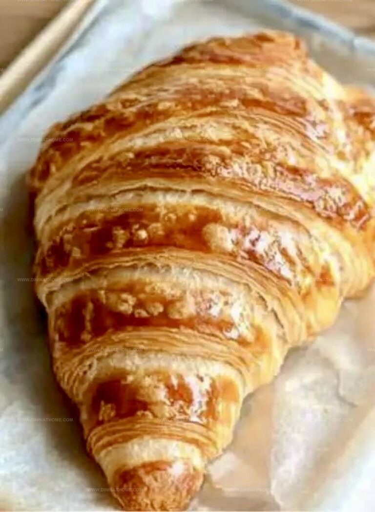 Homemade Flaky Croissants Recipe