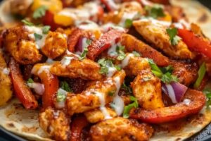 Air Fryer Chicken Fajitas Recipe