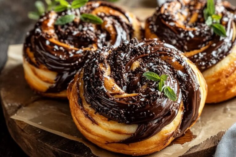 Nutella Babka Buns Recipe