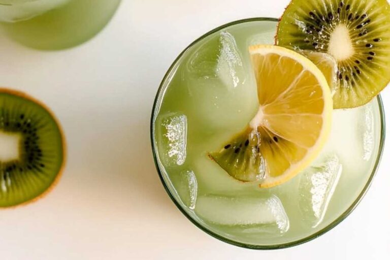 Zesty Kiwi Lemonade Delight Recipe