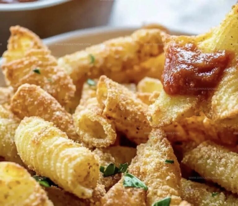 Air Fryer Pasta Chips Recipe