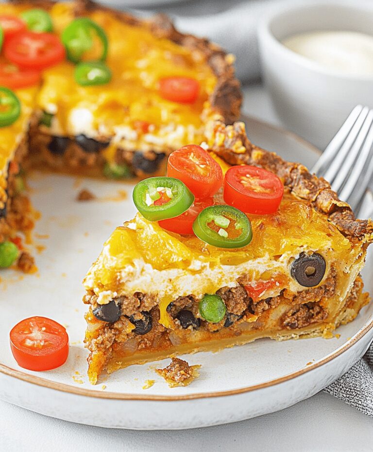 Impossible Taco Pie Recipe