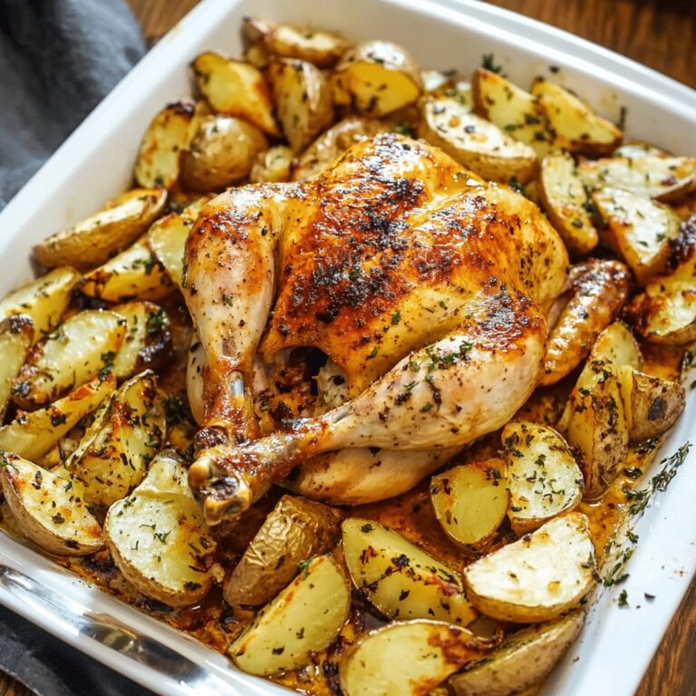 Roasted Chicken and Potatoes Recipe