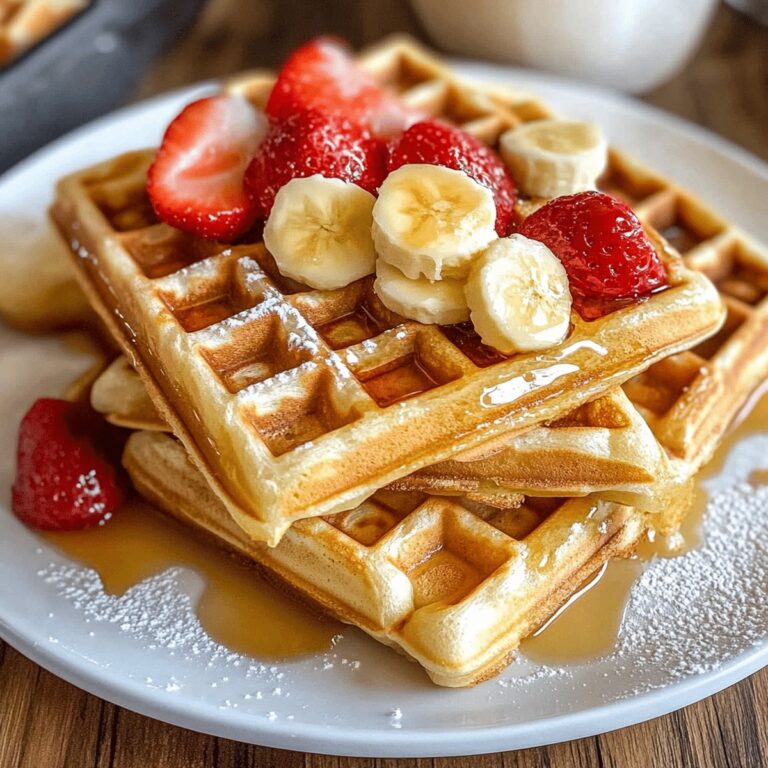 Homemade Waffles Recipe