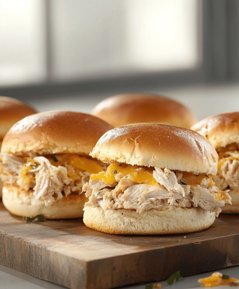 Crack Chicken Sliders Recipe