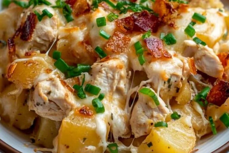 Loaded Potato Ranch Chicken Casserole Recipe