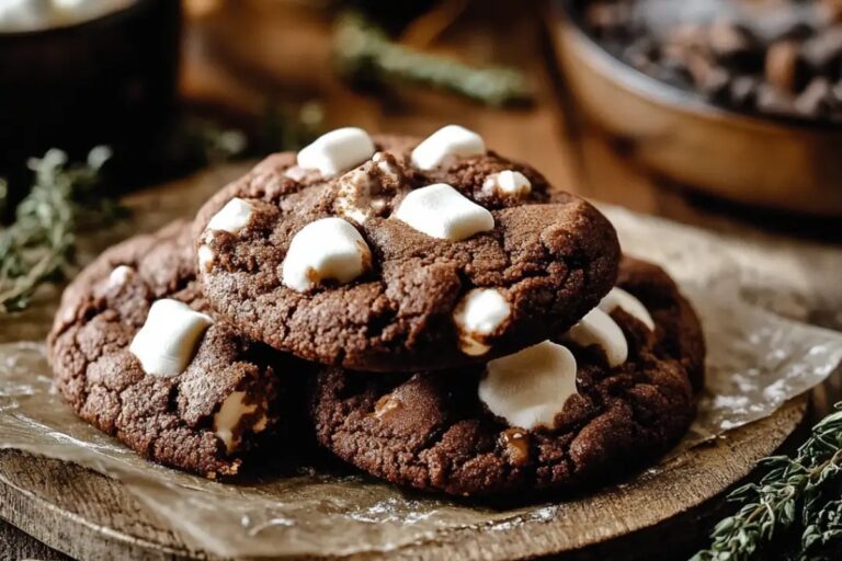 Marshmallow-Surprise Hot Cocoa Cookies Recipe