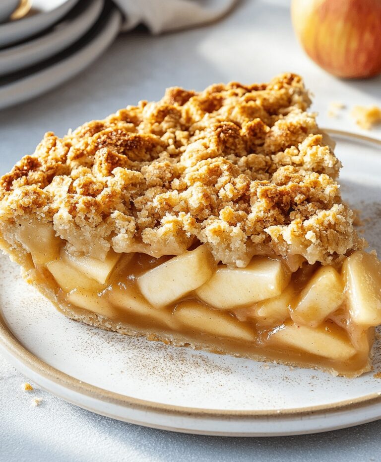 Apple Crumble Pie Recipe