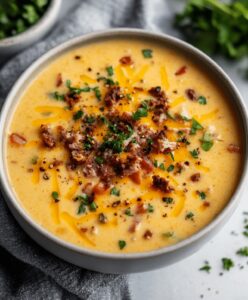 The Best Cheeseburger Soup Recipe