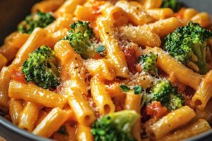 Creamy Tomato Pasta With Broccoli Recipe