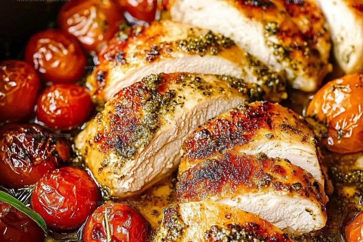 Creamy Pesto Chicken Recipe
