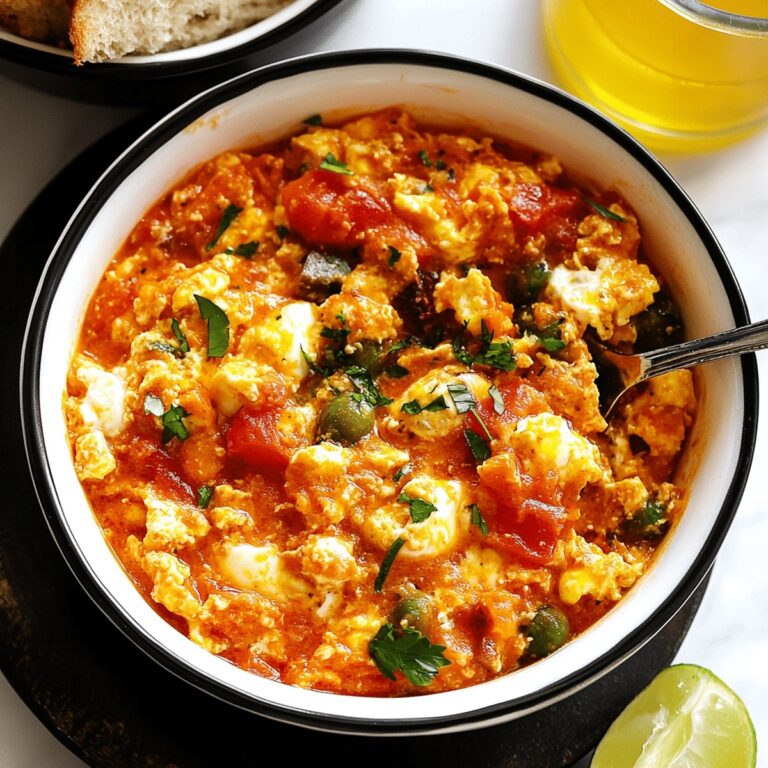 Menemen Turkish Egg Scramble Recipe