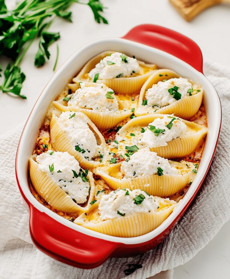 Ricotta Stuffed Shells Recipe