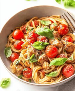 Delicious Bruschetta Chicken Pasta Recipe