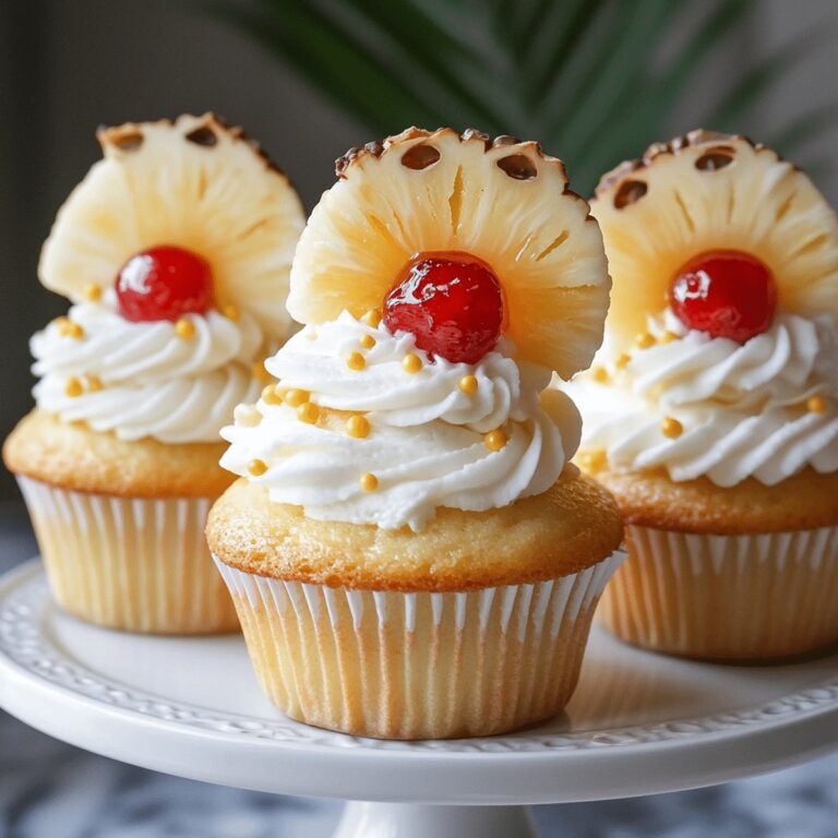 Pina Colada Cupcakes Recipe