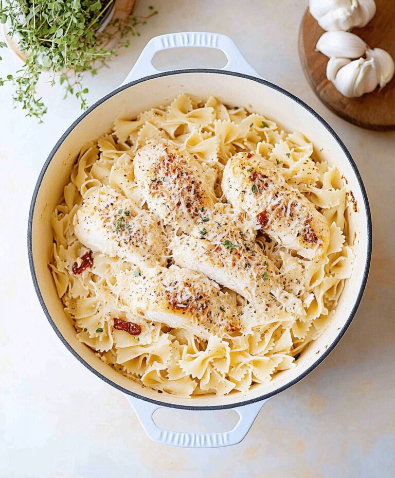 One Pot Marry Me Chicken Pasta Recipe