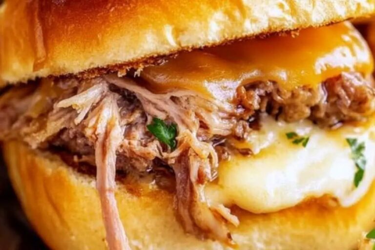Easy French Dip Sliders Recipe