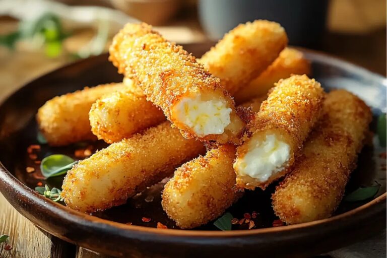 Homemade Mozzarella Sticks Recipe