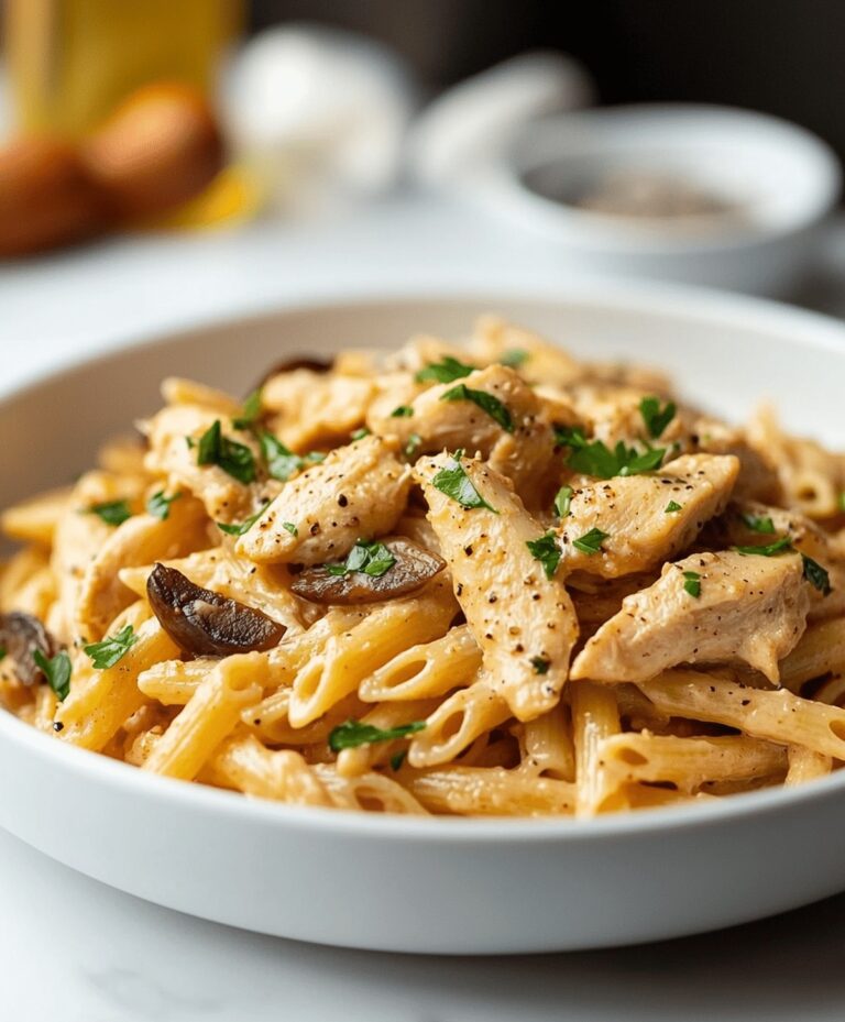 Chicken Marsala Pasta Recipe