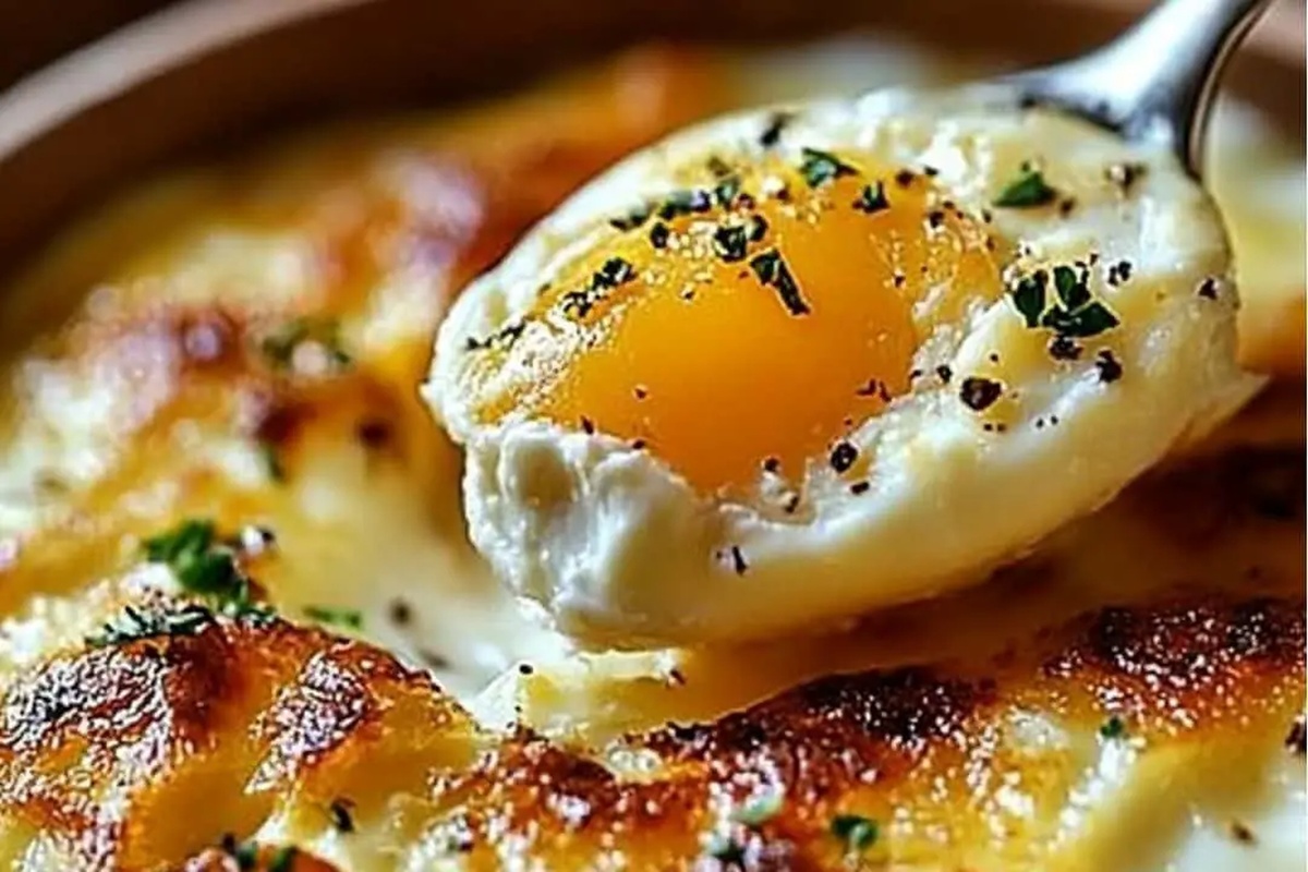 Baked Cottage Cheese Eggs Recipe