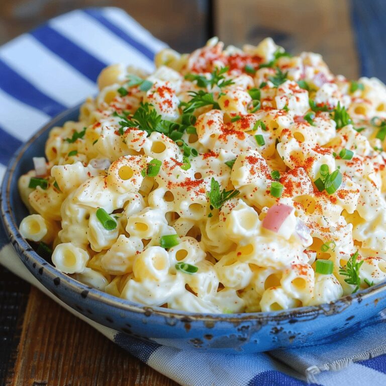 Deviled Egg Pasta Salad Recipe