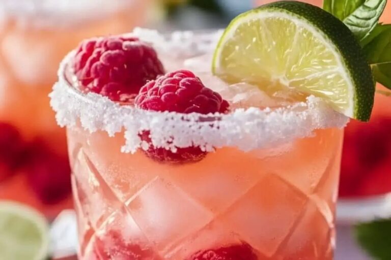 Sweet & Zesty Raspberry Lime Fizz Recipe