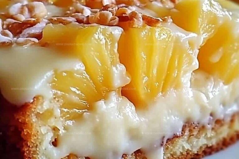 Hawaiian Pineapple Cake Recipe