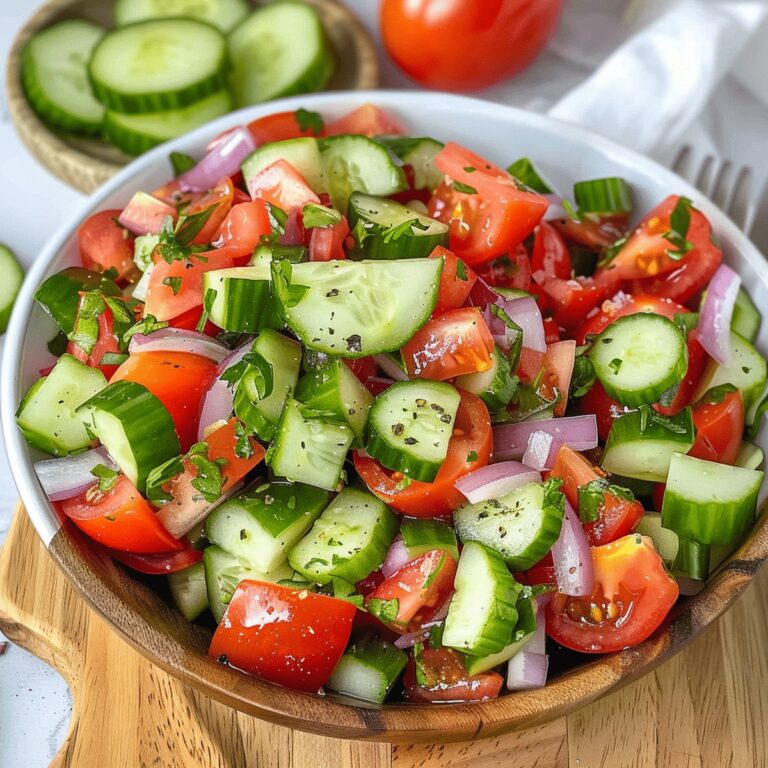 Cucumber Tomato Salad Recipe
