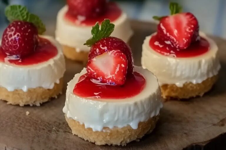 Small Batch Mini Cheesecakes Recipe