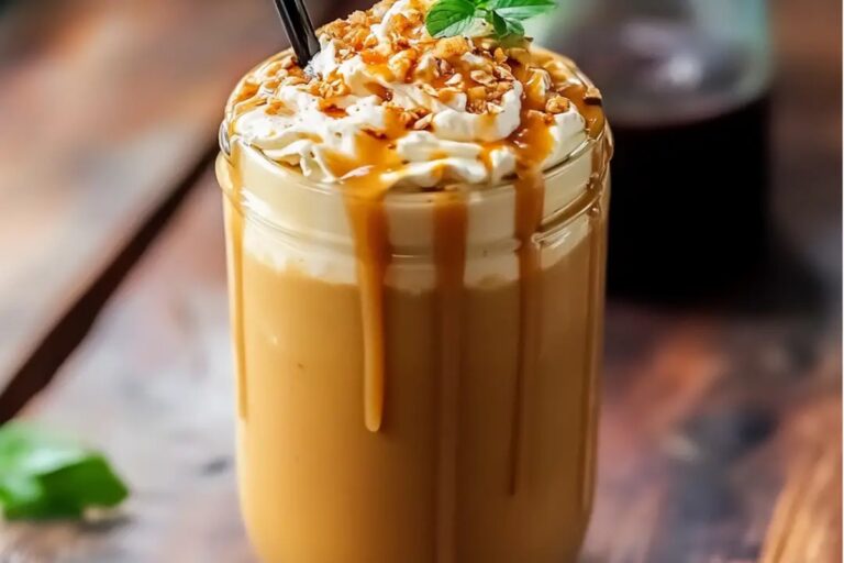 Homemade Caramel Frappes Recipe