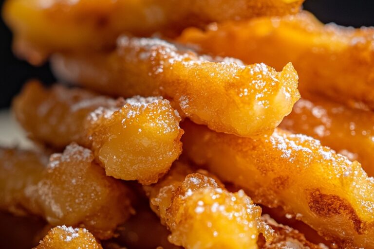 Crispy Funnel Cake Sticks Recipe