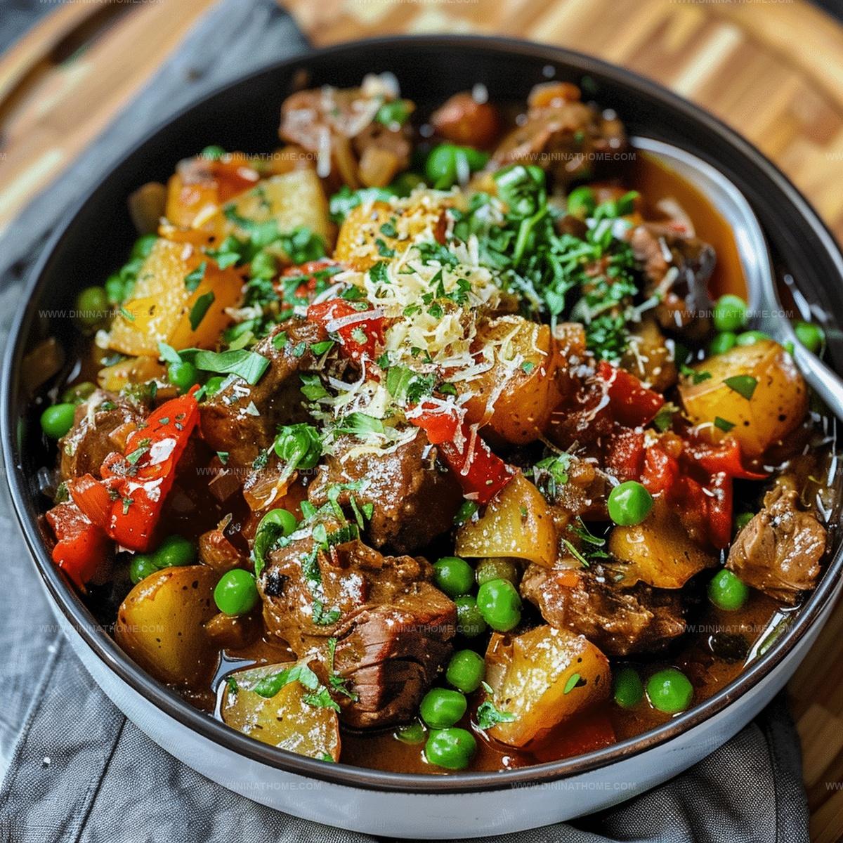 Slow Cooked SUMMER Beef Casserole Recipe