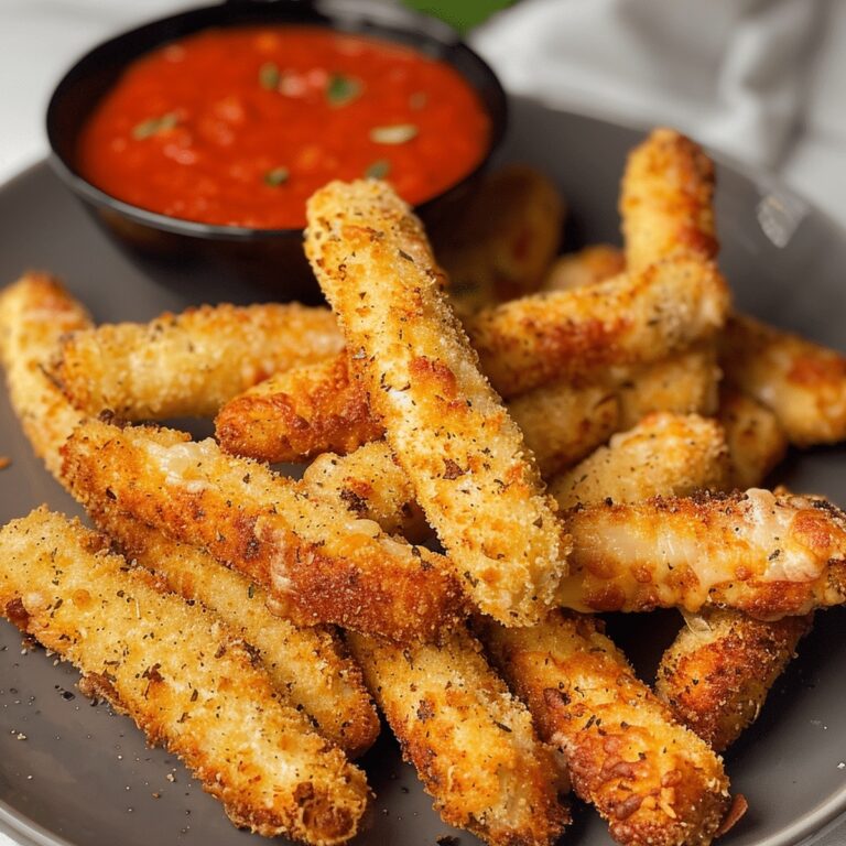 Air Fryer Mozzarella Sticks Recipe