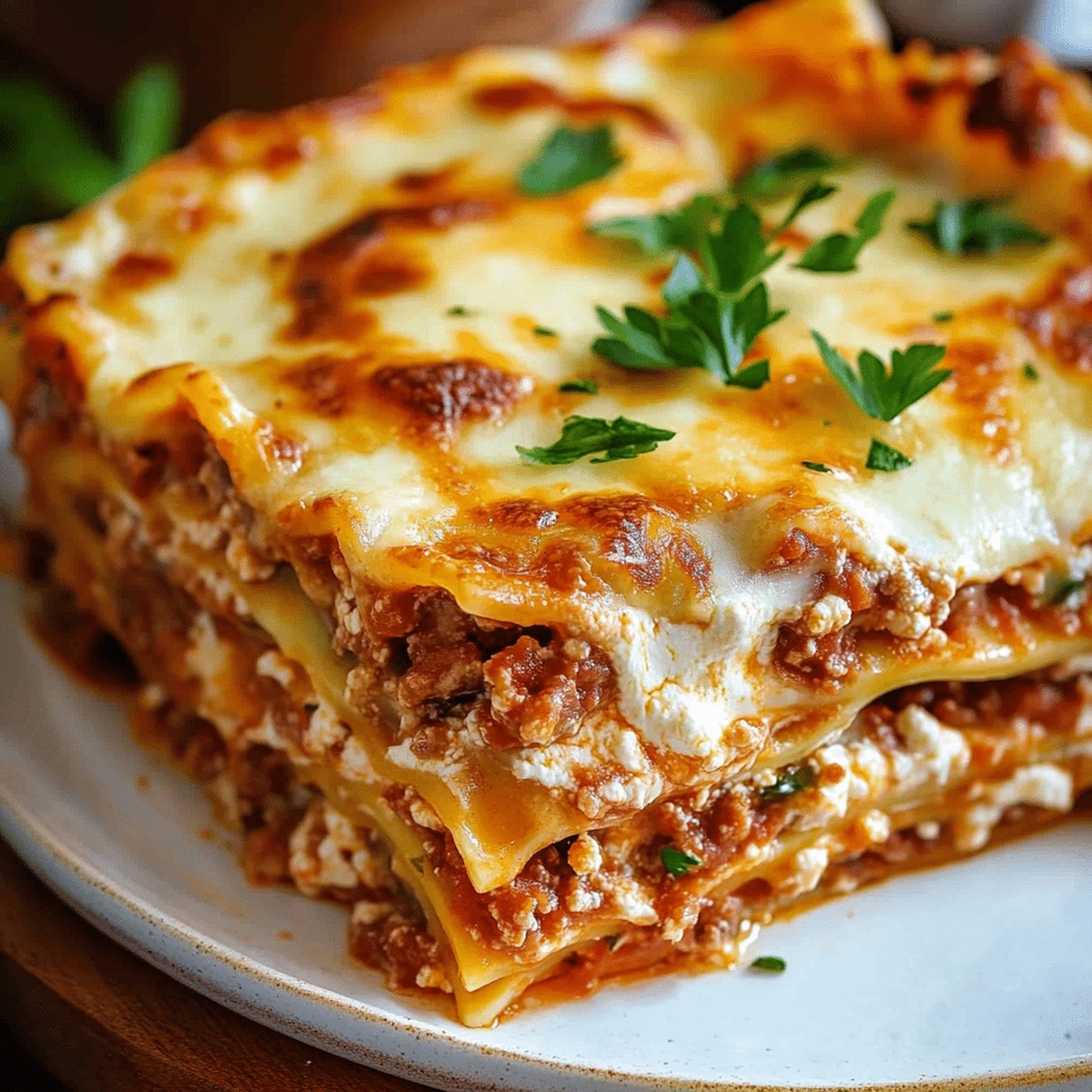 Lasagna With Bechamel Recipe