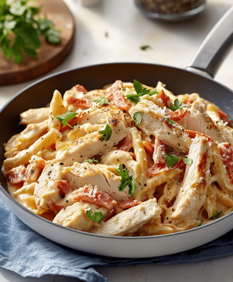 Creamy Chicken Carbonara Recipe