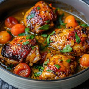 Barbecue Apricot Chicken Recipe