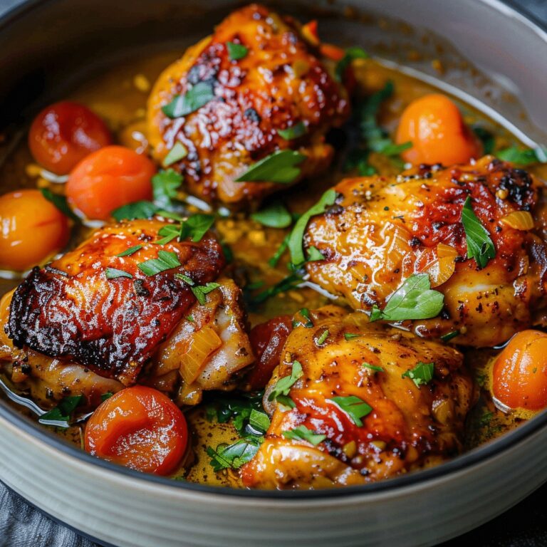 Barbecue Apricot Chicken Recipe