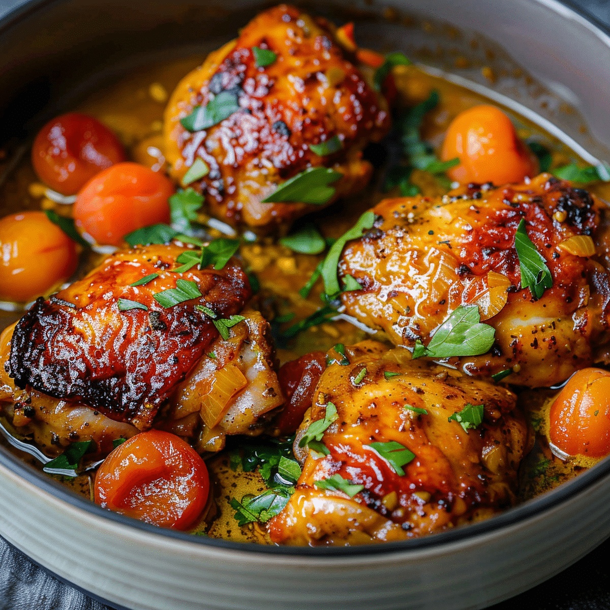 Barbecue Apricot Chicken Recipe
