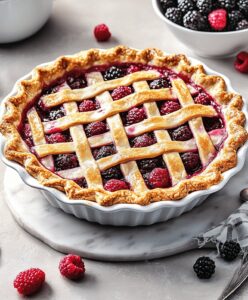 Triple Berry Pie Recipe