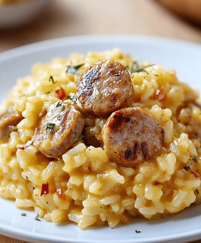Sausage And Rice Recipe