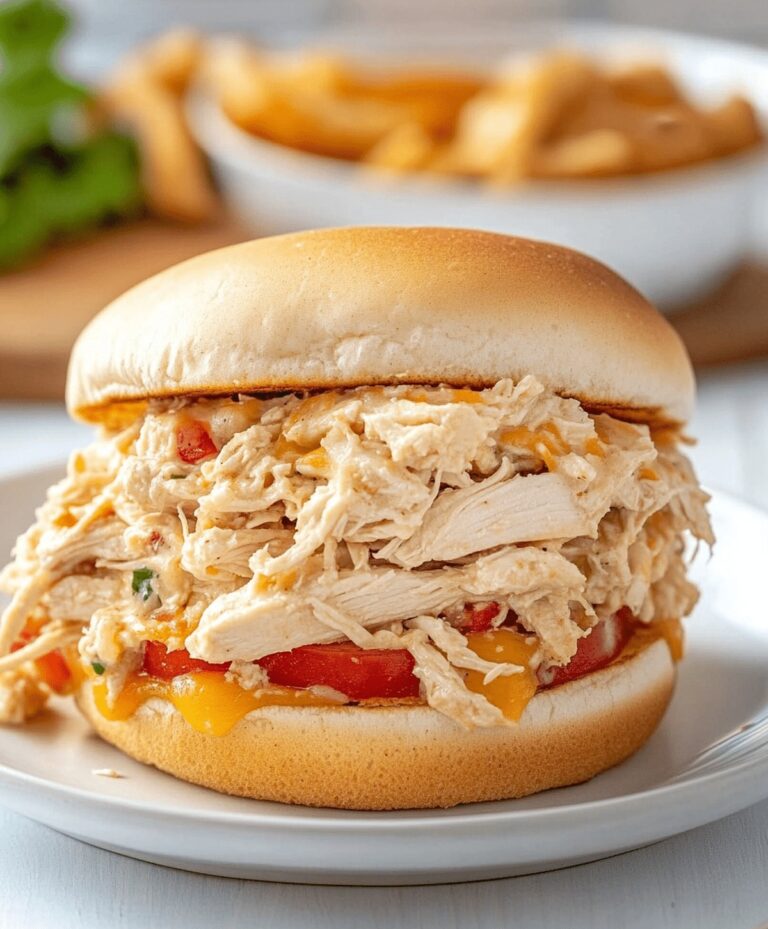 Crock Pot Ranch Chicken Sandwiches Recipe