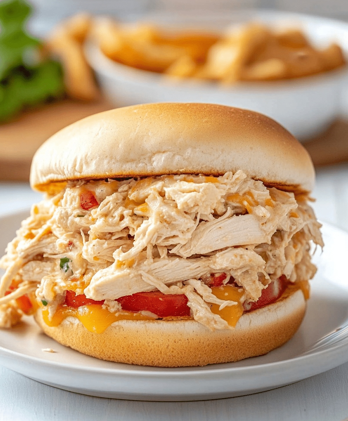 Crock Pot Ranch Chicken Sandwiches Recipe