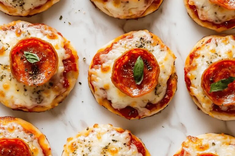 Mini Lunchbox Pizzas Recipe