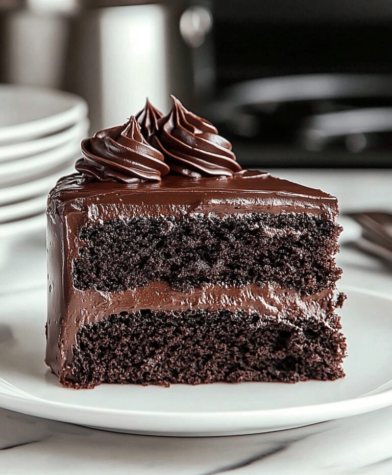 Midnight Fudge Cake Recipe