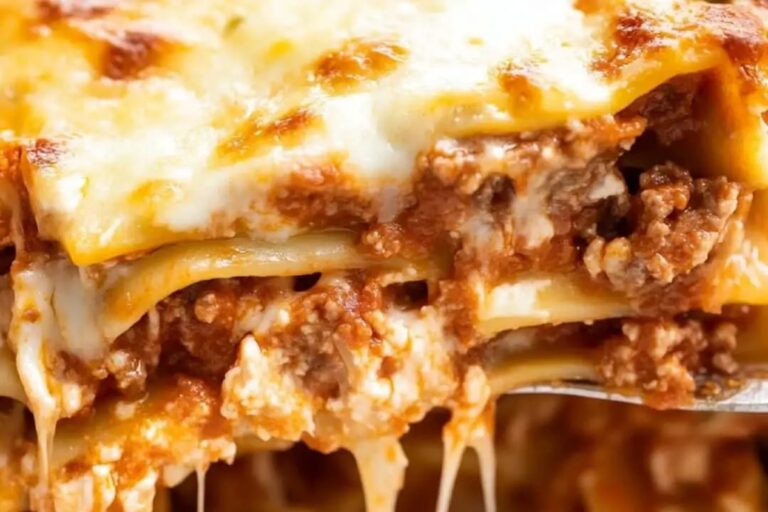Classic Homemade Lasagna Recipe
