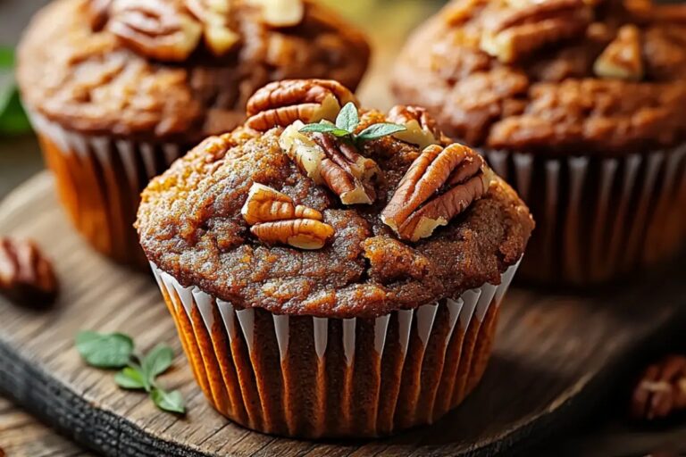 Pumpkin Pecan Muffins Recipe
