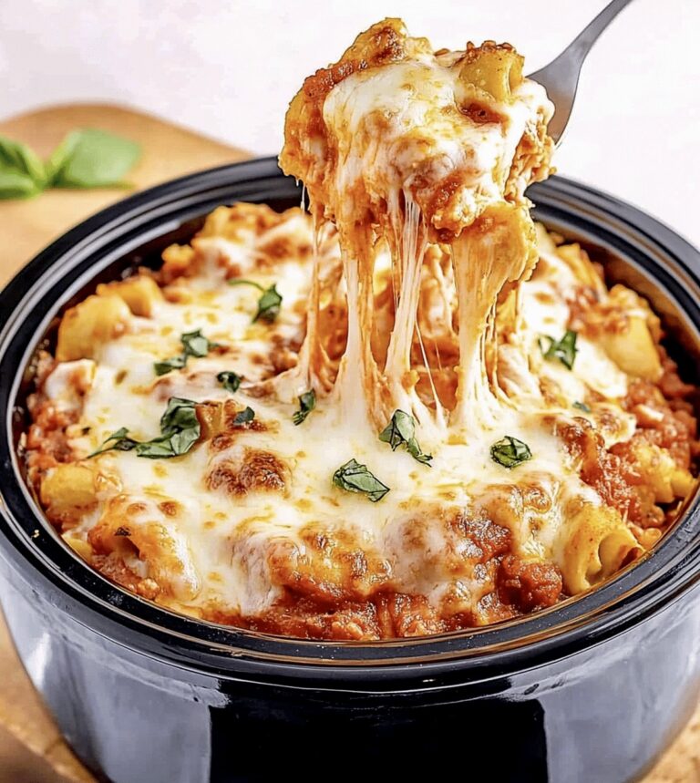 Crockpot Pizza Casserole Recipe
