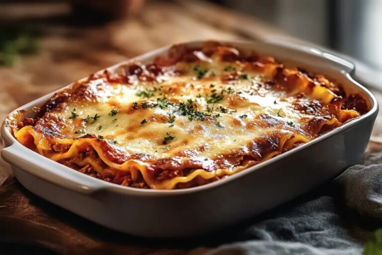 Homemade Lasagna Recipe